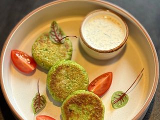 Солоні сирники зі шпинатом, 200 г