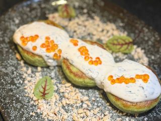 Солоні сирники зі шпинатом, 205 г