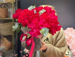 Композиція з французьких троянд