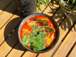 Tom Yam з креветкою та гребінцем