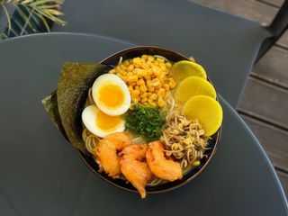 Coconat Shrimp Ramen