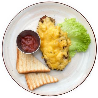 Куряча відбивна з ананасом (210г/30г)