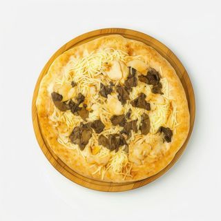 ПІЦА З КОПЧЕНОЮ КУРКОЮ ТА ГРИБАМИ
