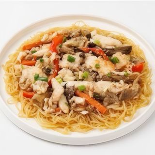 УДОН З КУРКОЮ У ТАЙСЬКОМУ СОУСІ