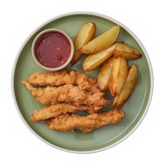 НАГЕТСИ З КАРТОПЛЕЮ ПО-СЕЛЯНСЬКІ