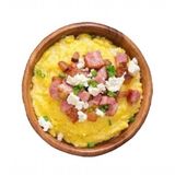 БАНОШ З СМАЖЕНОЮ ГРУДИНКОЮ