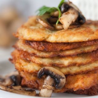 Деруни з печерицями (250 гр.)