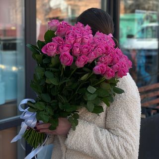 51 рожева троянда H3o