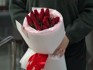 Букет №9 тюльпан 15 шт strong love