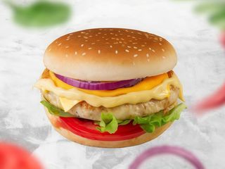 Бургер з куркою (340г)