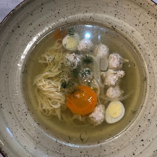 Курячий бульон з фрікадельками та локшиною300г