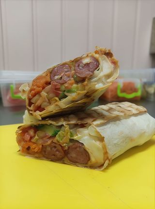 Хот-дог звичайна сосиска х2