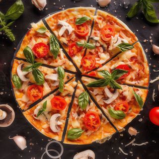 Пицца Полный фарш 60см