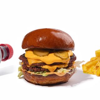 Дабл вега бургер меню