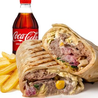 Шаурма Мексиканська з яловичиною меню