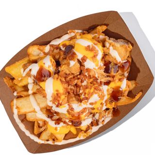 Картопляні діпи з кріспі куркою