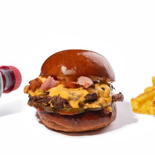 Дабл смеш бургер меню