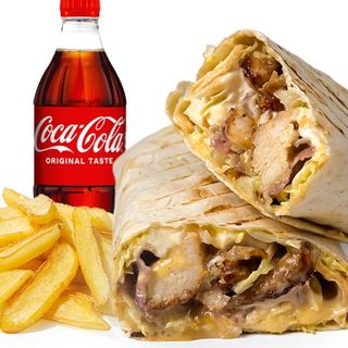 Шаурма Чизбургерна з беконом меню