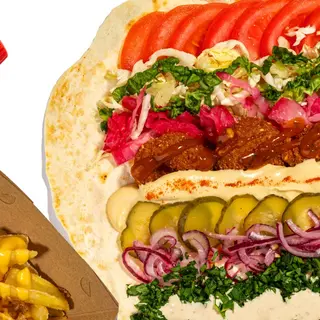 Шаурма Las Vegan з фалафелем