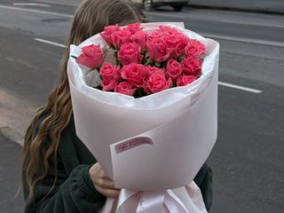 Рожева троянда свінг 21 шт