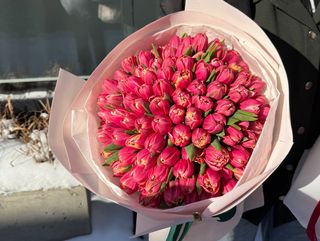 Букет №16 101 тюльпан Columbus