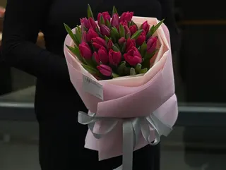 Букет №2 Тюльпан pink ardour 25 шт