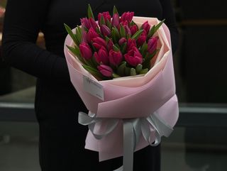 Букет №2 Тюльпан pink ardour 25 шт