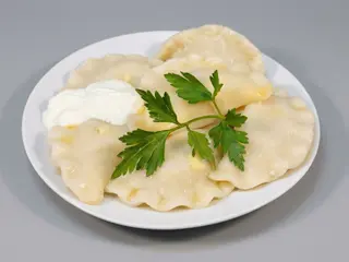 Вареники з грибами та картоплею (180г)