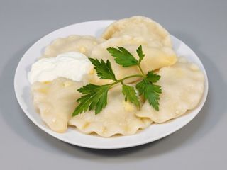 Вареники з грибами та картоплею (180г)