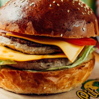 Бургер Дабл піт-чіз (300г)