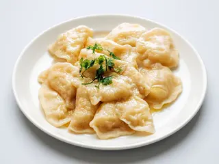 Вареники з картоплею та кварками