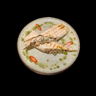 Шаурма з рваною свининою