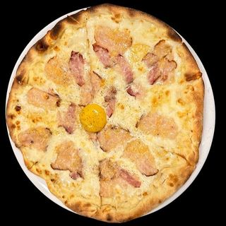 Піца карбонара