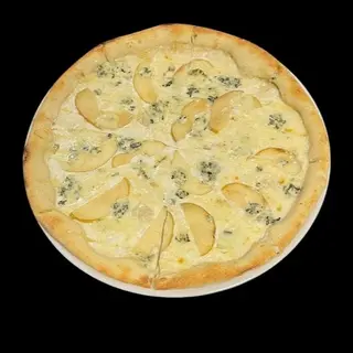 Піца з грушею, сиром дор блю та медом