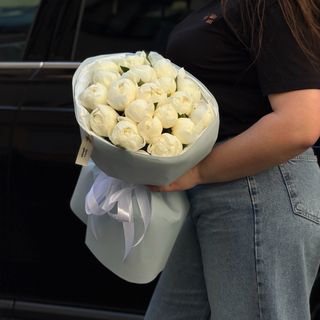 Букет з півоній Duchesse Стандарт 19 шт