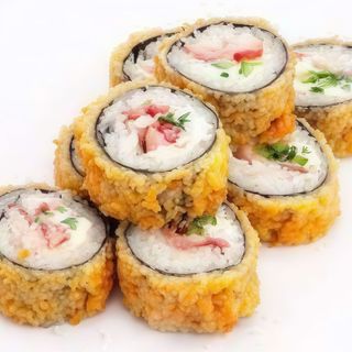 Рол в темпурі з креветкою