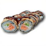 Гарячий рол з лососем New (400 гр)