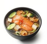 Суп Місо з лососем