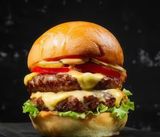 Подвійний курячий шефбургер (500г)