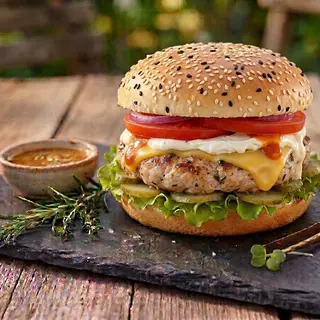 Курячий Максі з подвійним сиром (370г)