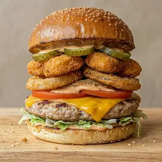 Індичий Шефбургер Фрі (520)