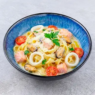 Паста з морепродуктами