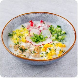 Окрошка з куркою (400 мл)