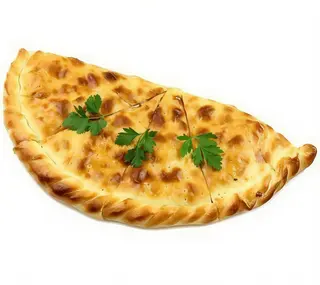 КАЛЬЦОНЕ З КУРКОЮ І ГРИБАМИ