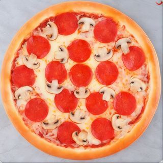 Піца Пепероні з грибами 40см