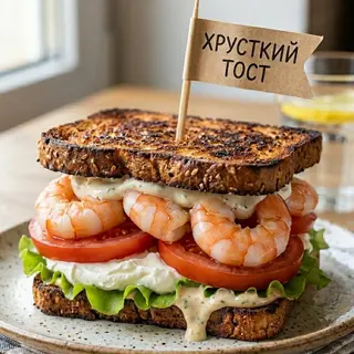 Сендвіч з тигровою креветкою (180г)