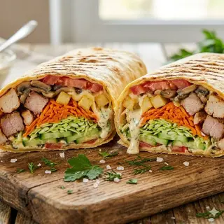Шаурма асорті куряча