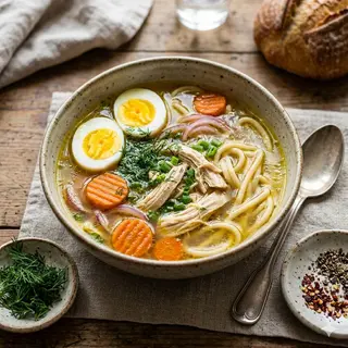 Бульйон курячий з локшиною