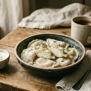 Вареники з творогом