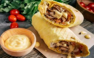 Шаурма сирна без капусти (450г)